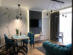 Family & Business Sauna Apartments No4 Leśny nad Zalewem z Balkonami i Parkingiem oraz możliwością wyżywienia